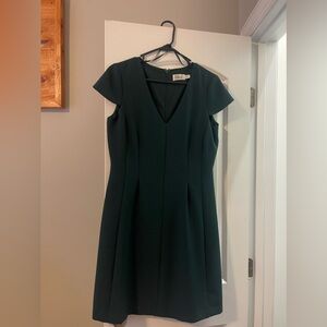 Eliza J emerald green short sleeve dress